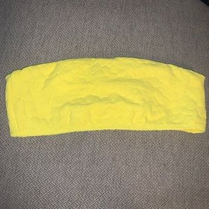 Frankie’s bikinis strapless swim top